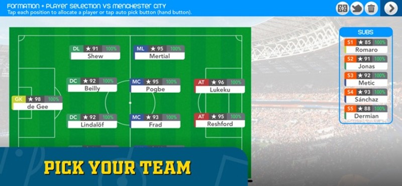 Superstar Football Manager screenshot