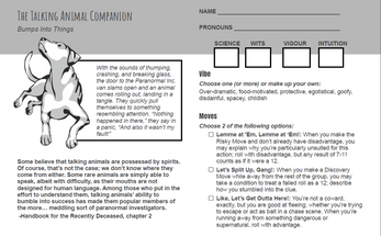 The Talking Animal Companion Image