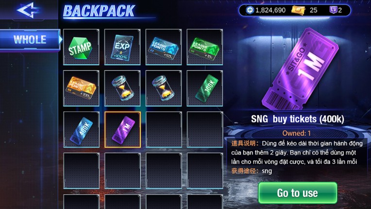 Thunderbolt Poker screenshot