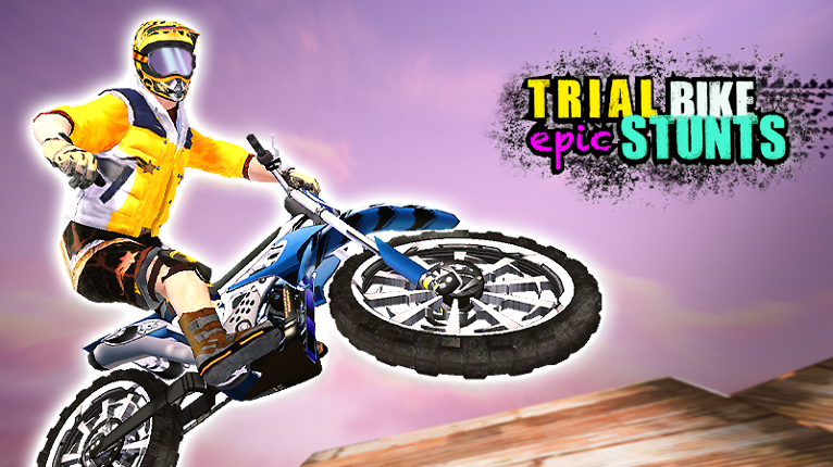 Trial Bike Epic Stunts Game Cover