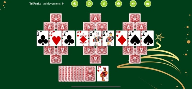 TriPeaks Solitaire X Image