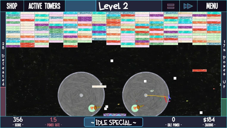 ZaciSa: Idle Defense! screenshot