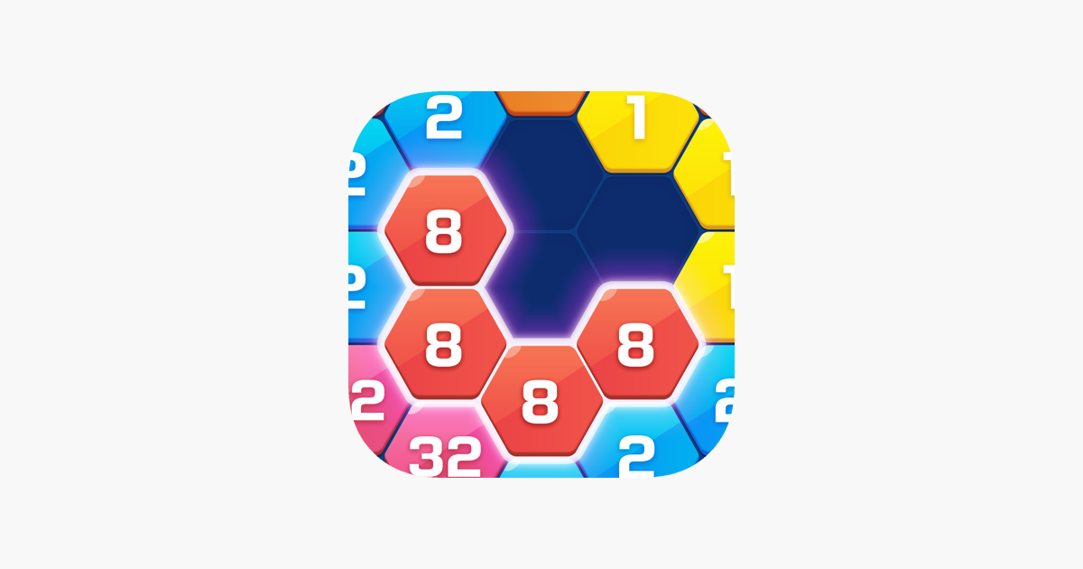 Games like 2048 Hexa Puzzle - Merge Block