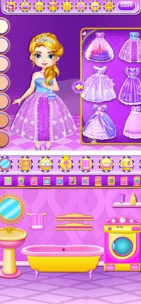Baby Girls - Doll House Games screenshot