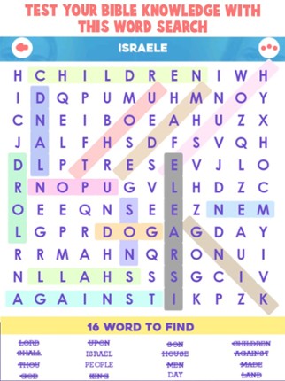 Bible Word Search Puzzle Games screenshot