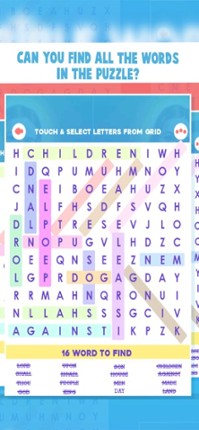 Bible Word Search Puzzle Games screenshot