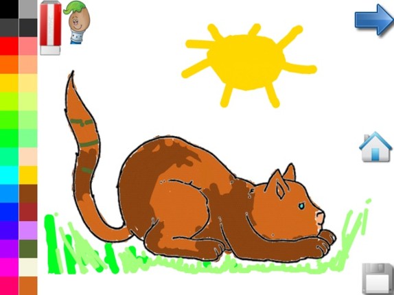 Coloring Book : Cats &amp; Kittens Image