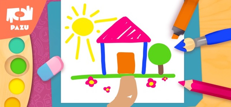 Coloring games for kids 2-6 screenshot