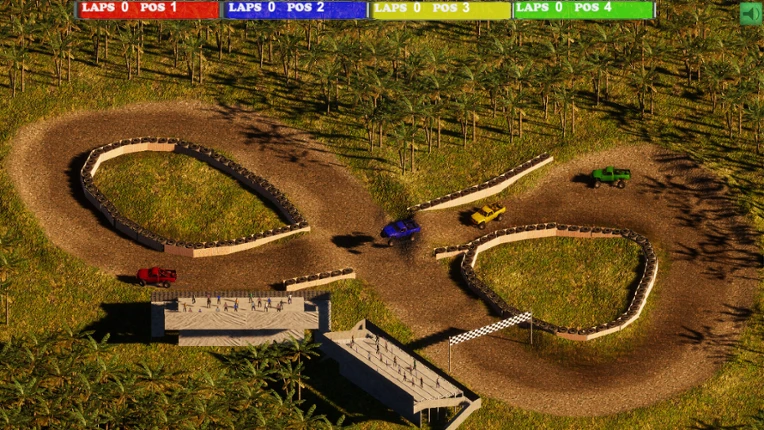 Compact Racing: Dirty Trucks 4x4 Image