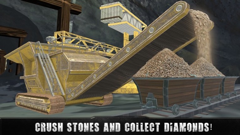 Diamond Mine excavator 3D : Construction Quarry Haul Truck Driver screenshot