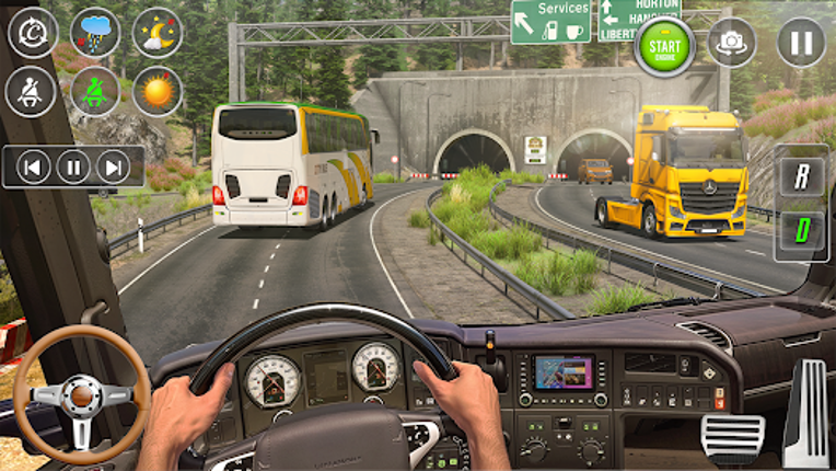 Mega Truck Driving Truck Game Image