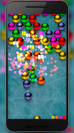 Magnetic balls bubble shoot screenshot