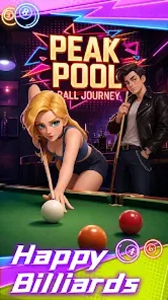 Peak Pool - 8 Ball Journey screenshot
