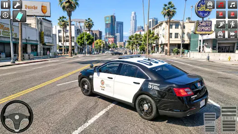 police Simulator: police car screenshot