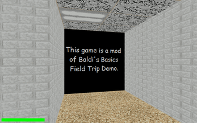 Baldi's Basics Modded Field Trip Image