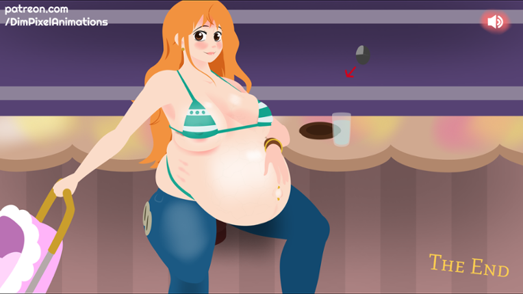 Nami ( One Piece ) Runner-up Pregnancy Animation Game Cover