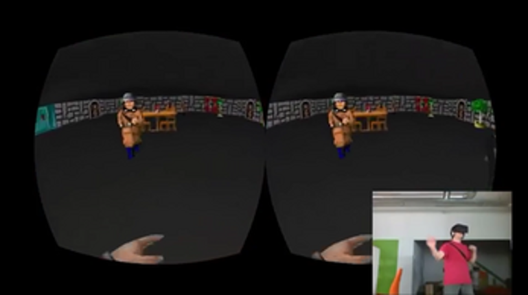 Wolfenstein 3D VR screenshot