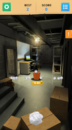 Paper Toss Office - Jerk Boss screenshot