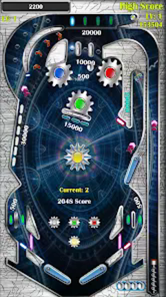 Pinball Flipper Classic Space Image