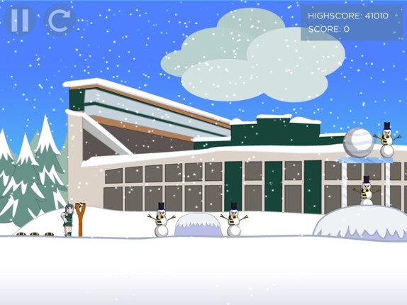 Grumpy Snowmen screenshot