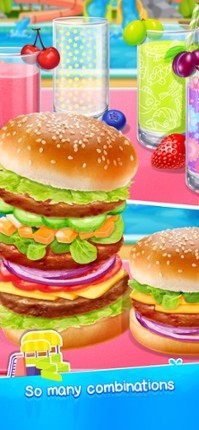 Hamburger &amp; Icy Juice Image
