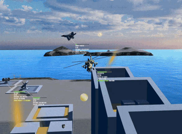 Raid on Bungeling Bay 3D screenshot