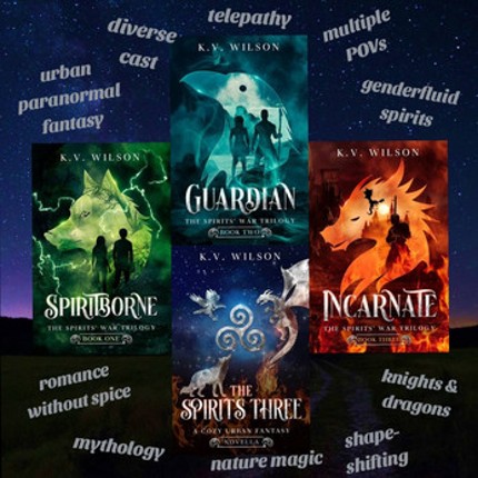 Spiritborne (The Spirits' War Trilogy, #1) Image