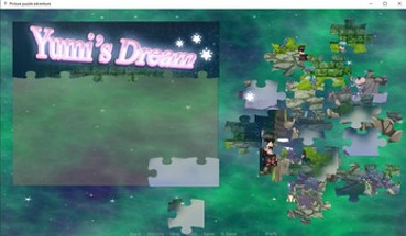 The title screen became a puzzle Image