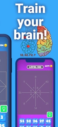 Brain Math Puzzle Riddles quiz screenshot