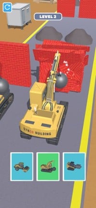 Bulldozer Race 3D screenshot