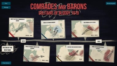 Comrades and Barons: Solitaire of Bloody 1919 Image