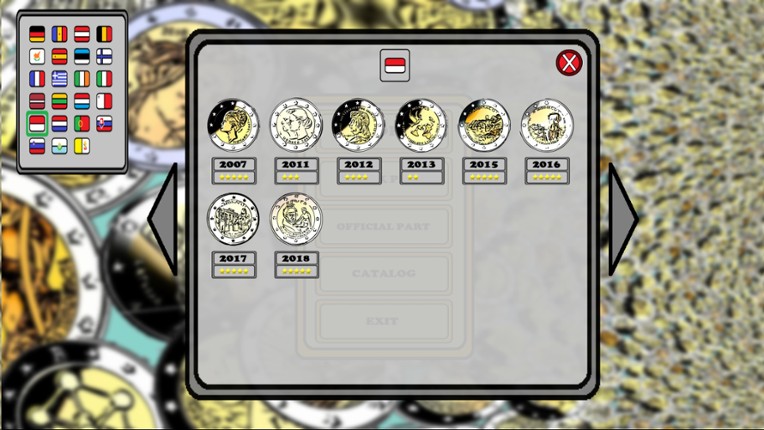 Euro NumismatCy! Coin Collector screenshot