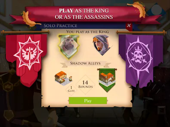 King and Assassins: Board Game screenshot