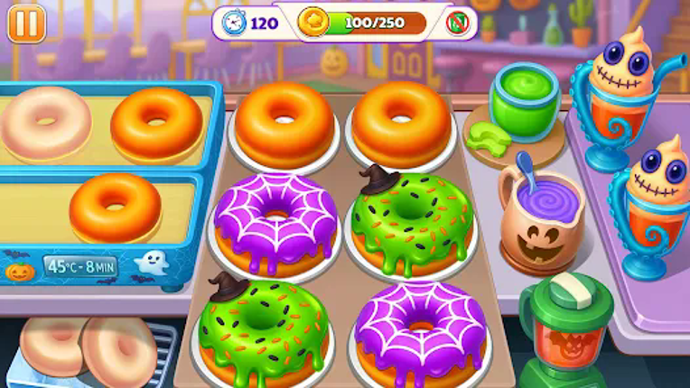 Halloween Cooking Madness Game Image