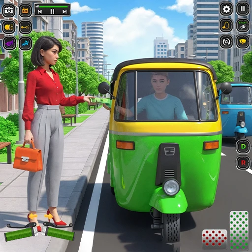 Games like City Tuk Tuk Rickshaw Game 3D