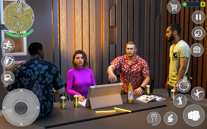 Open World Criminal City Game Image