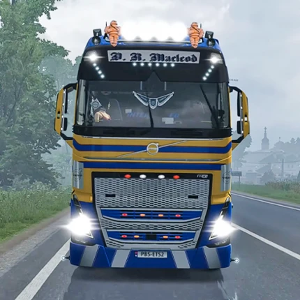 American Truck: Cargo Driving Image