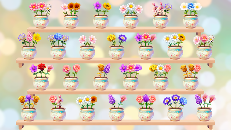 Blossom Bliss: Sort&Design screenshot