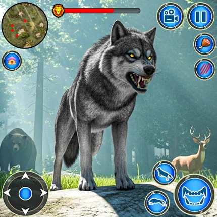 Wolf Simulator 3D: RPG Games Image