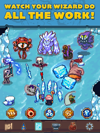 Tap Wizard: Idle Magic Quest screenshot
