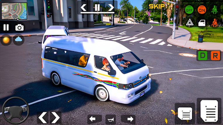 Van Simulator Modern Van Games screenshot