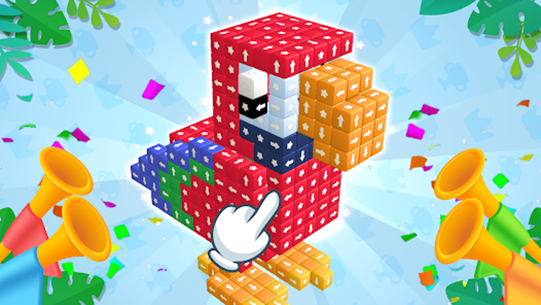Cube Away 3D: Tap block out Image