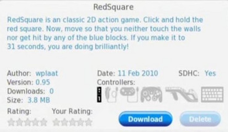 Homebrew Browser Simulator screenshot