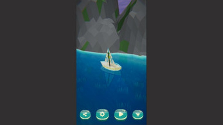 Paper Boat Runner screenshot