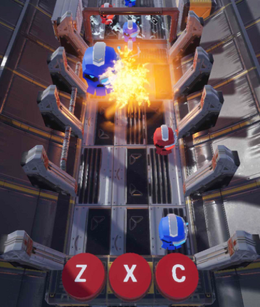 Red Laser Blue Laser Image