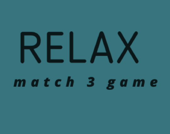 RELAX match 3 game Game Cover