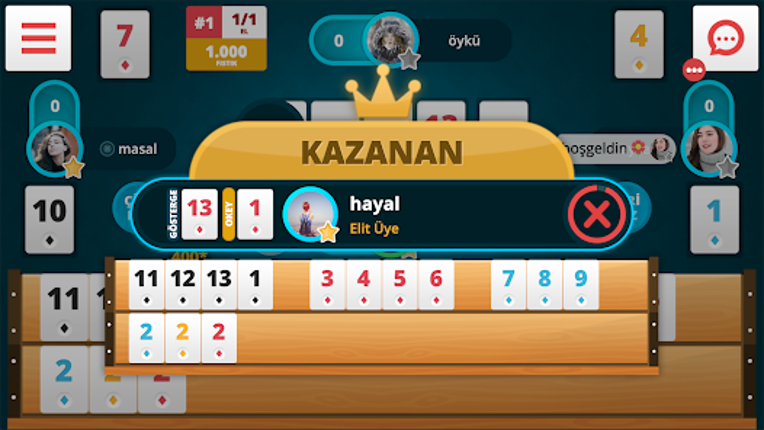 Okey & Banko screenshot