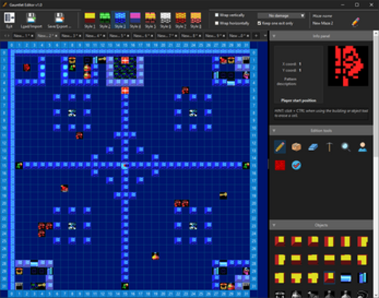 Gauntlet Editor screenshot
