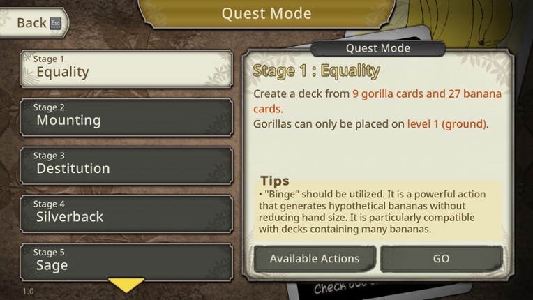 Goritaire screenshot