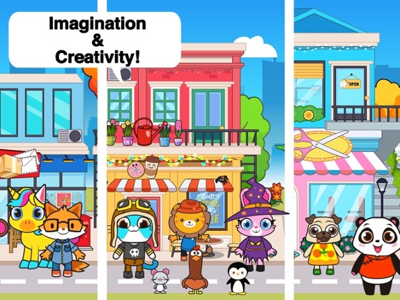 Main Street Pets Village Image